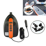 Bomba de aire eléctrica de alta presión para tablas de paddle surf, kayaks, botes de goma y vehículos.