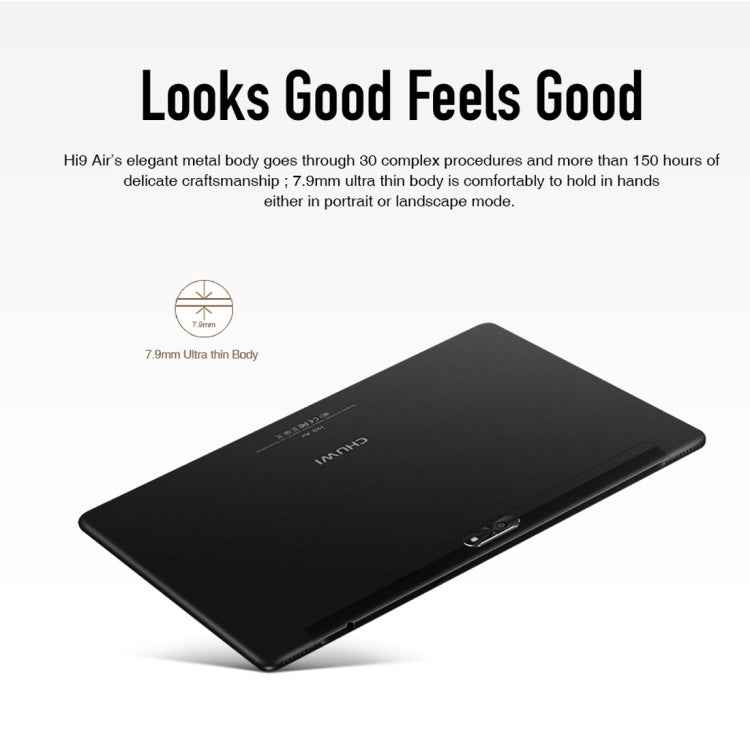 CHUWI Hi9 Air Android 8.0, MTK Deca Core up to 2.1GHz, Support OTG, FM, Bluetooth, Dual Band WiFi, Network: 4G