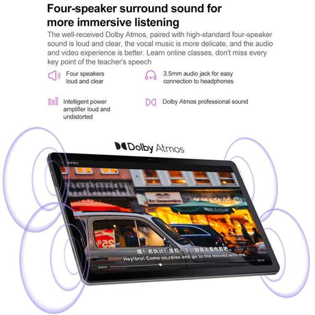 Lenovo Pad 10.6 2022 Face Identification, Android 12, Qualcomm Snapdragon 680 Octa Core, Support Dual Band WiFi & Bluetooth