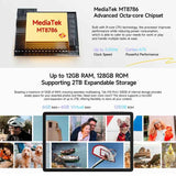 Ulefone Tab A10 Pro Tablet PC, 6GB+128GB, 11 inch Android 14 MediaTek MT8786 Octa Core 4G Network, EU Plug