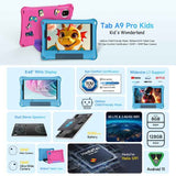 Ulefone Tab A10 Pro Kids Tablet PC, 6GB+128GB, 8.68 inch Android 15 MediaTek Helio G91 Octa Core 4G Network, EU Plug