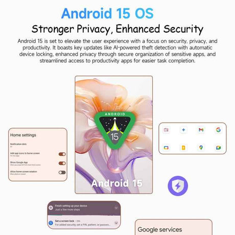 Ulefone Tab A10 Pro Kids Tablet PC, 6GB+128GB, 8.68 inch Android 15 MediaTek Helio G91 Octa Core 4G Network, EU Plug