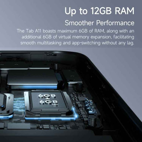 Ulefone Tab A11 Tablet PC, 6GB+256GB, 11 inch Android 14 Unisoc T620 Octa Core 4G Network, EU Plug