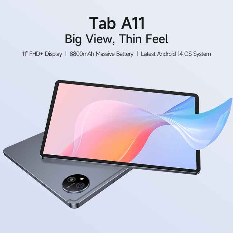 Ulefone Tab A11 Tablet PC, 6GB+256GB, 11 inch Android 14 Unisoc T620 Octa Core 4G Network, EU Plug