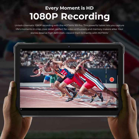 HOTWAV Tab R9 Pro IP68/IP69K Rugged Tablet, 6GB+256GB, 11 inch Android 14 Unisoc T606 Octa Core 4G Network, Global Version with Google Play, EU Plug