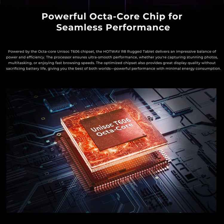 HOTWAV Tab R8 IP68/IP69K Rugged Tablet, 4GB+128GB, 10.1 inch Android 14 Unisoc T606 Octa Core 4G Network, Global Version with Google Play, EU Plug