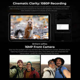 HOTWAV Tab R9 Plus IP68/IP69K Rugged Tablet, 8GB+512GB, 11 inch Android 14 Unisoc T7280 Octa Core, Global Version with Google Play, EU Plug