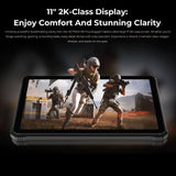 HOTWAV Tab R9 Plus IP68/IP69K Rugged Tablet, 8GB+512GB, 11 inch Android 14 Unisoc T7280 Octa Core, Global Version with Google Play, EU Plug