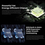 HOTWAV Tab R9 Plus IP68/IP69K Rugged Tablet, 8GB+512GB, 11 inch Android 14 Unisoc T7280 Octa Core, Global Version with Google Play, EU Plug