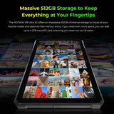 HOTWAV Tab R9 Ultra 5G, IP68/IP69K Rugged Tablet, 8GB+512GB, 11 inch Android 15 Unisoc T8200 Octa Core, Global Version with Google Play, EU Plug