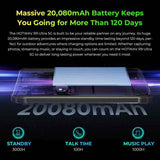 HOTWAV Tab R9 Ultra 5G, IP68/IP69K Rugged Tablet, 8GB+512GB, 11 inch Android 15 Unisoc T8200 Octa Core, Global Version with Google Play, EU Plug