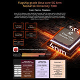 Blackview Active 10 Pro 5G Rugged Tablet, 12GB+512GB, 10.95 inch Android 14 Dimensity 7300 Octa Core, Global Version with Google Play