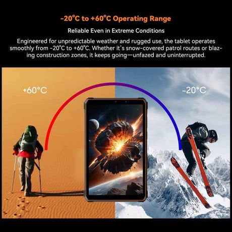 Blackview Active 5 4G Rugged Tablet, 8GB+128GB, 8.68 inch Android 14 Unisoc UMS9230E T615 Octa Core, Global Version with Google Play
