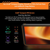 Blackview Active 5 4G Rugged Tablet, 8GB+128GB, 8.68 inch Android 14 Unisoc UMS9230E T615 Octa Core, Global Version with Google Play
