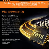 Blackview Active 5 4G Rugged Tablet, 8GB+128GB, 8.68 inch Android 14 Unisoc UMS9230E T615 Octa Core, Global Version with Google Play