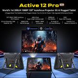 Tableta robusta Blackview Active 12 Pro 5G, 12 GB + 256 GB, 11 pulgadas, Android 15, Dimensity 7300, ocho núcleos, versión global con Google Play