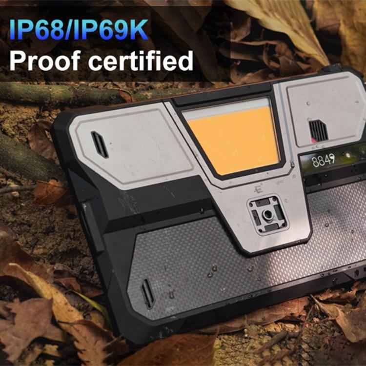 Unihertz 8849 Tank Pad E Rugged Tablet PC & Projector, 12GB+512GB, 10.95 inch Android 14 MT6789 Octa Core 4G Network, EU Plug