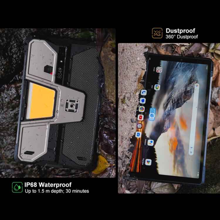 Unihertz 8849 Tank Pad E Rugged Tablet PC & Projector, 12GB+512GB, 10.95 inch Android 14 MT6789 Octa Core 4G Network, EU Plug