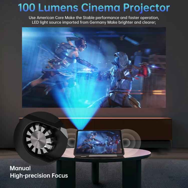 Unihertz 8849 Tank Pad E Rugged Tablet PC & Projector, 12GB+512GB, 10.95 inch Android 14 MT6789 Octa Core 4G Network, EU Plug