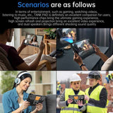 Unihertz 8849 Tank Pad E Rugged Tablet PC & Projector, 12GB+512GB, 10.95 inch Android 14 MT6789 Octa Core 4G Network, EU Plug