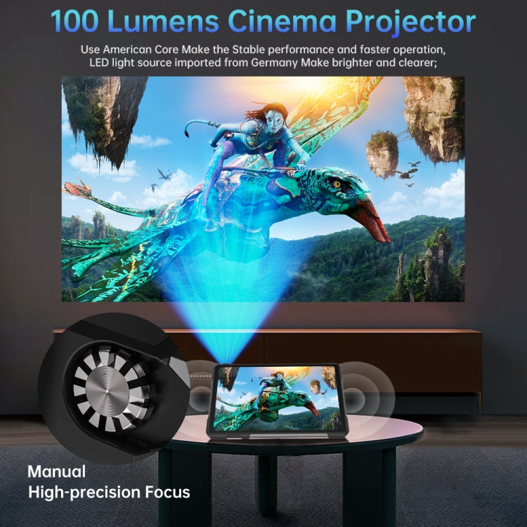 Tableta robusta Unihertz 8849 Tank Pad con proyector, 16 GB + 512 GB, 10,95 pulgadas, Android 14, Dimensity 8200, ocho núcleos, red 5G, enchufe de la UE