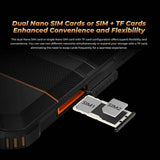 OUKITEL RT3 Pro 4G Network IP68/IP69K Rugged Tablet, 4GB+128GB, 8.0 inch Android 14 MediaTek G81 Octa-Core Support Dual SIM, EU Plug