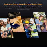 OUKITEL RT3 Pro 4G Network IP68/IP69K Rugged Tablet, 4GB+128GB, 8.0 inch Android 14 MediaTek G81 Octa-Core Support Dual SIM, EU Plug