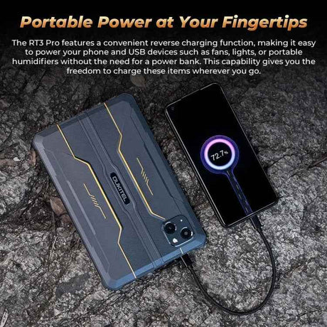 OUKITEL RT3 Pro 4G Network IP68/IP69K Rugged Tablet, 4GB+128GB, 8.0 inch Android 14 MediaTek G81 Octa-Core Support Dual SIM, EU Plug