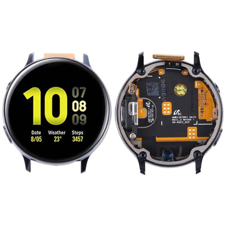 LCD Screen and Digitizer Full Assembly With Frame for Samsung Galaxy Active2 SM-R820, For Samsung Galaxy Active2 SM-R820/R825