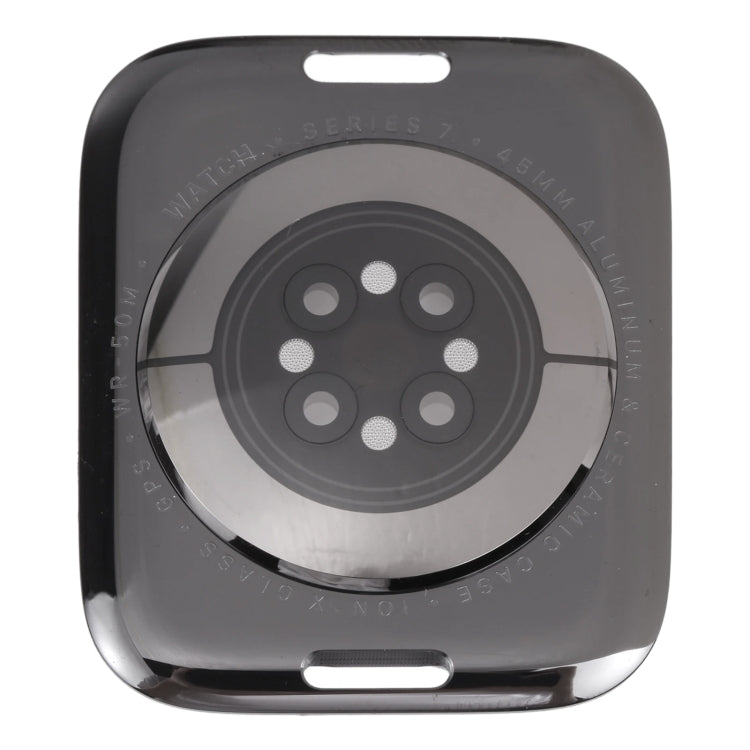 Carcasa trasera de cristal para Apple Watch Series 7 de 45 mm con GPS y bobina de carga inalámbrica