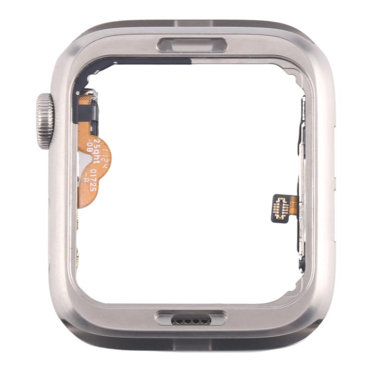 Apple Watch Series 5 de 44 mm LTE con bisel de acero inoxidable, eje giratorio de corona y cable flexible