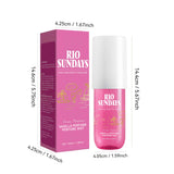 Rio Sundays Hair and Body Perfume Spray - Vanilla & Berry Notes, Rich Amber Scent, 100ml