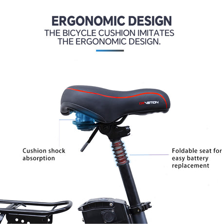 DRVETION Fashion Simple Electric Bicycle - LYDARZ
