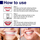 EELHOE Whitening tooth strips Dental care stain remover, whitening and cleaning strips