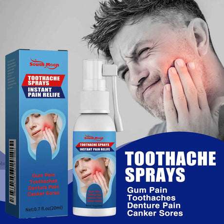 South Moon Oral Care Spray – Portable Mouth Spray for Fresh Breath, Gentle Oral Care & Daily Teeth Comfort, Easy On-the-Go Use