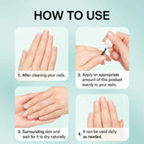 3-Day Nail Care Oil - Lightweight Fast-Absorbing Water-Like Serum Texture for Continuous Nail Health Maintenance