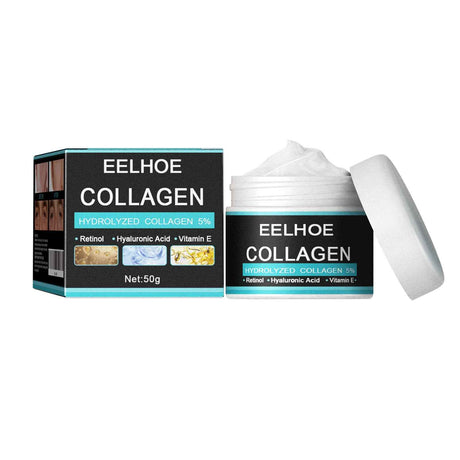 EELHOE Men's Face Cream 50g Gentle Hydrating Moisturizing Facial Repair Firming Skin Nourishing Lifting Anti Aging Dry Skin Care Cream