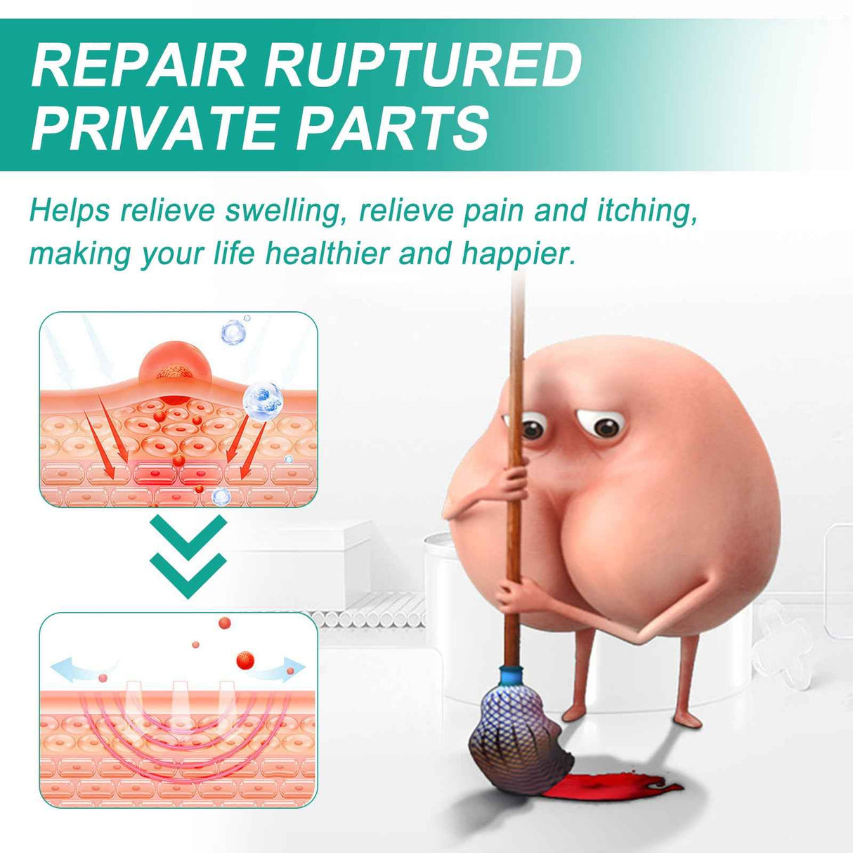 Ximonth Hemorrhoids ointment Relieve Perianal Itching Pain Discomfort Eliminate Hemorrhoids Eliminate Meat Ball Body Care Hemorrhoids Cream