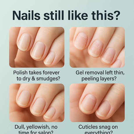 3-Day Nail Care Oil - Lightweight Fast-Absorbing Water-Like Serum Texture for Continuous Nail Health Maintenance