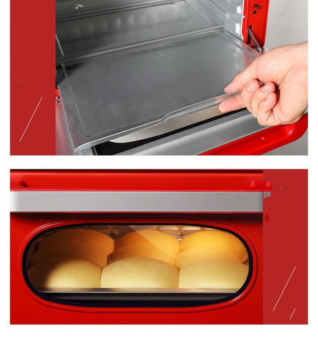 LYDARZ Small Electric Oven and Air Fryer for Household Cooking, Versatile and Efficient - LYDARZ