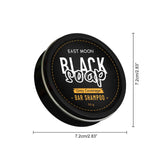 East Moon Men's Shampoo Soap Clean Hair Nutritional Moisturizing Black Hair Shiny Hair Care Men's Shampoo Soap