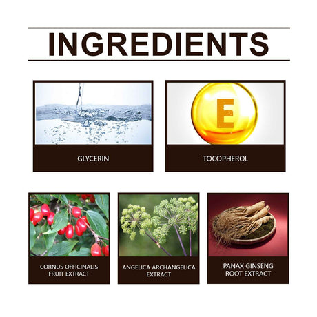 North Moon Men's Repair Gel Herbal ingredients gentle soothing repairing moisturizing care gel