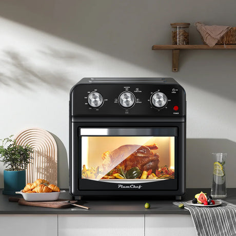12.5 Qt Air Fryer with Multi-Function Cooking, Grill, Bake, Air Fry, Defrost & Presets - LYDARZ