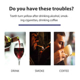 EELHOE Whitening tooth strips Dental care stain remover, whitening and cleaning strips