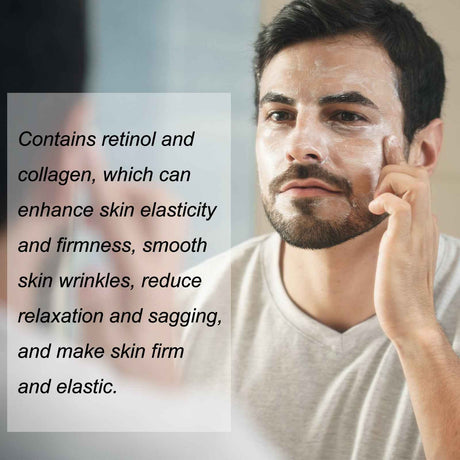 East Moon Men's Face Cream Anti Wrinkle Firming Moisturizer Lifting Hydrating Facial Skin Care