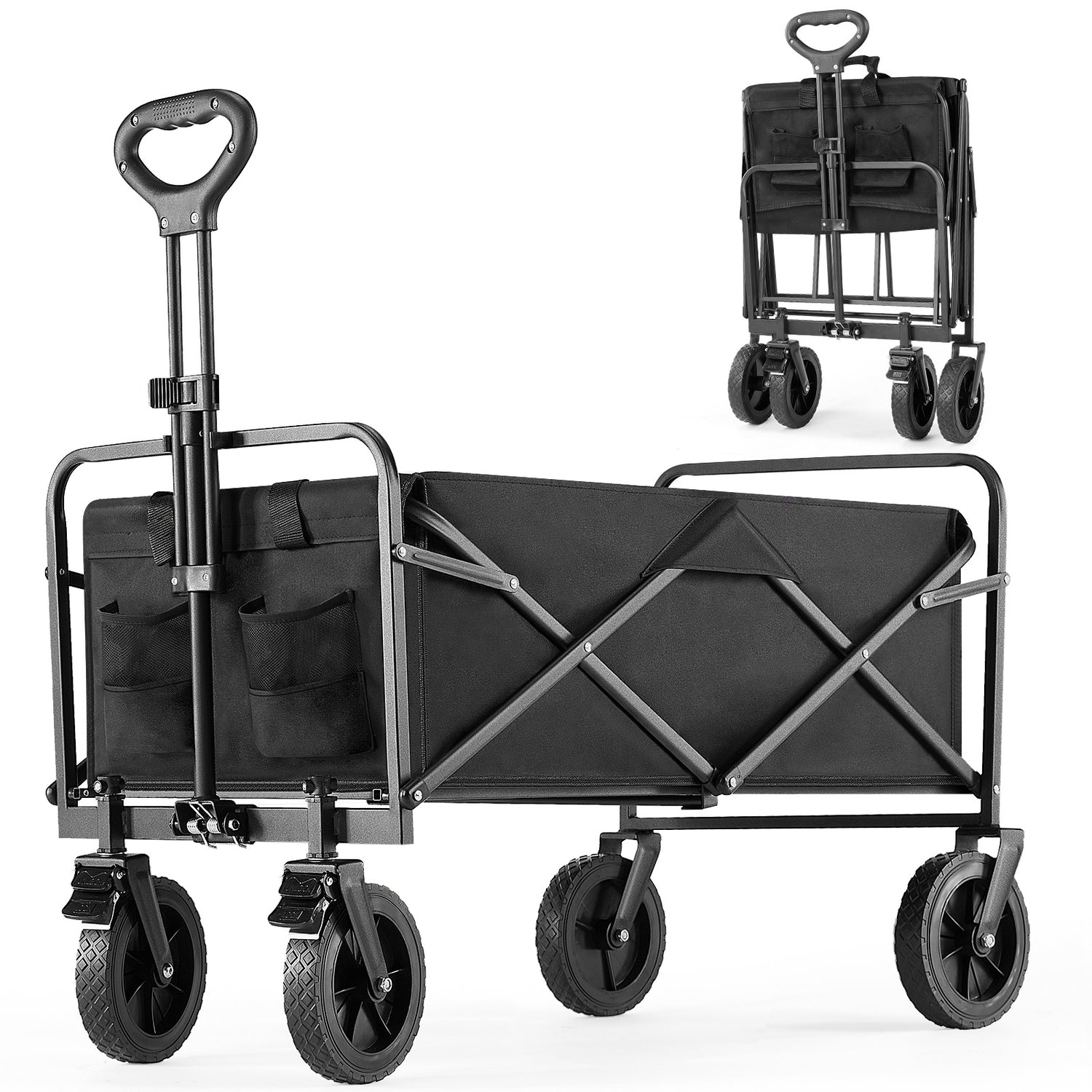 camping trolley Foldable Camping Trolley for Easy Shopping and camping – LYDARZ