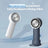 LYDARZ Handheld Mini Fan with Semiconductor Cooling 2000mAh USB Rechargeable High-Speed Turbo Fan - LYDARZ