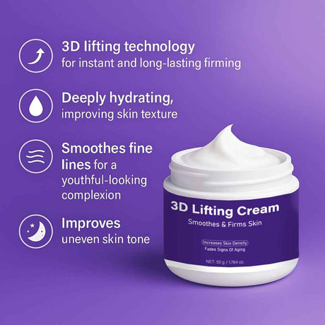 Mildhold 3D Lifting Face Cream Moisturizers Skin Repair Hydrate Smoothes Firms 50g - Moisture Moisture Hydrate Hydrating Moisturizing Moisturizing Hydrating