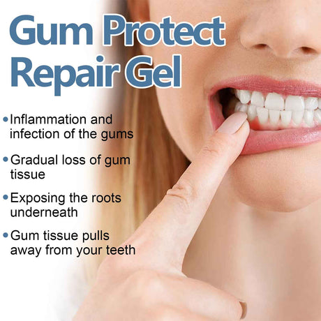 EELHOE Gum Repair Gel Deeply cleans dental dirt, protects gums, and freshens breath care gel