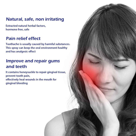 South Moon Oral Care Spray – Portable Mouth Spray for Fresh Breath, Gentle Oral Care & Daily Teeth Comfort, Easy On-the-Go Use